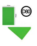 Gomma eva 60×40 2mm Verde  chiaro