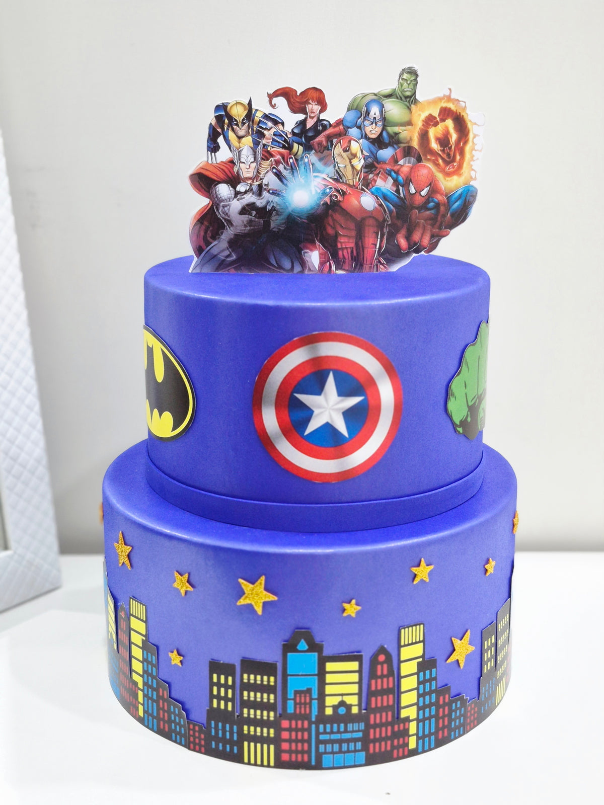 Torta Supereroi