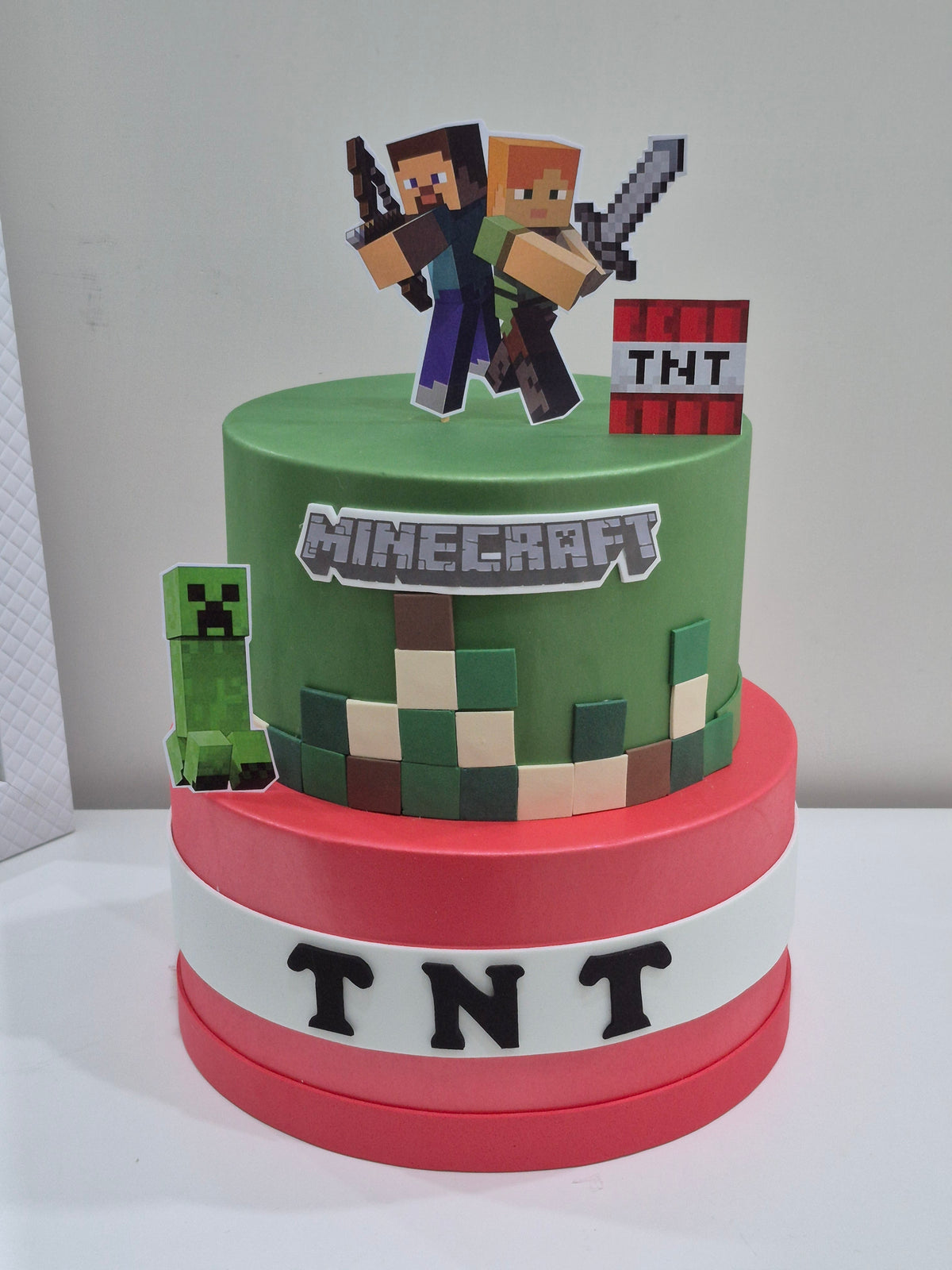 Torta Minecraft
