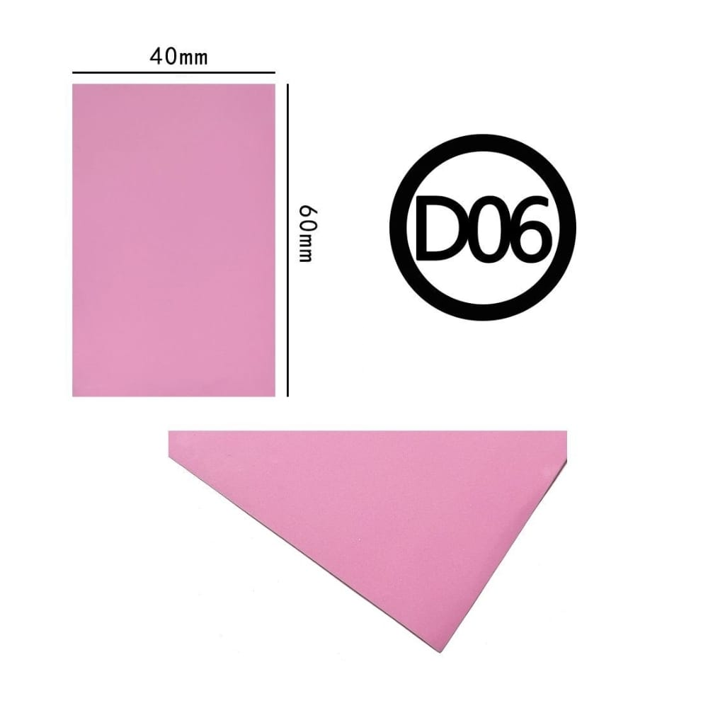 Gomma eva 60×40 2mm Rosa