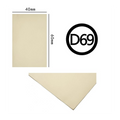 Gomma eva 60×40 2mm Beige