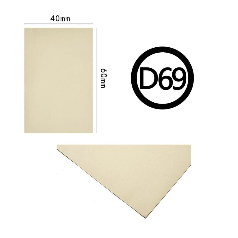 Gomma eva 60×40 2mm Beige
