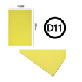Gomma eva 60×40 2mm Giallo