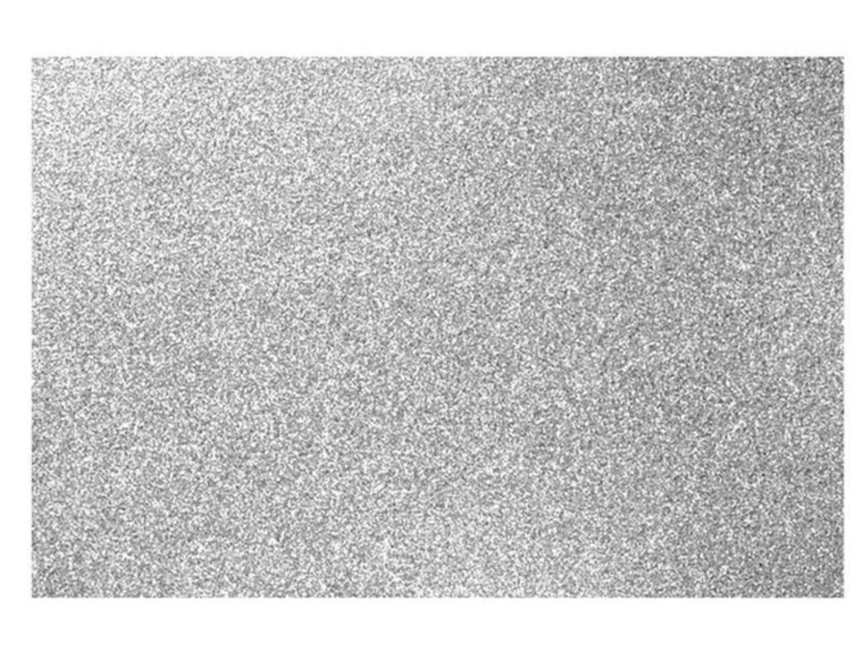 Gomma eva glitter 60×40 2mm argento 8537-01