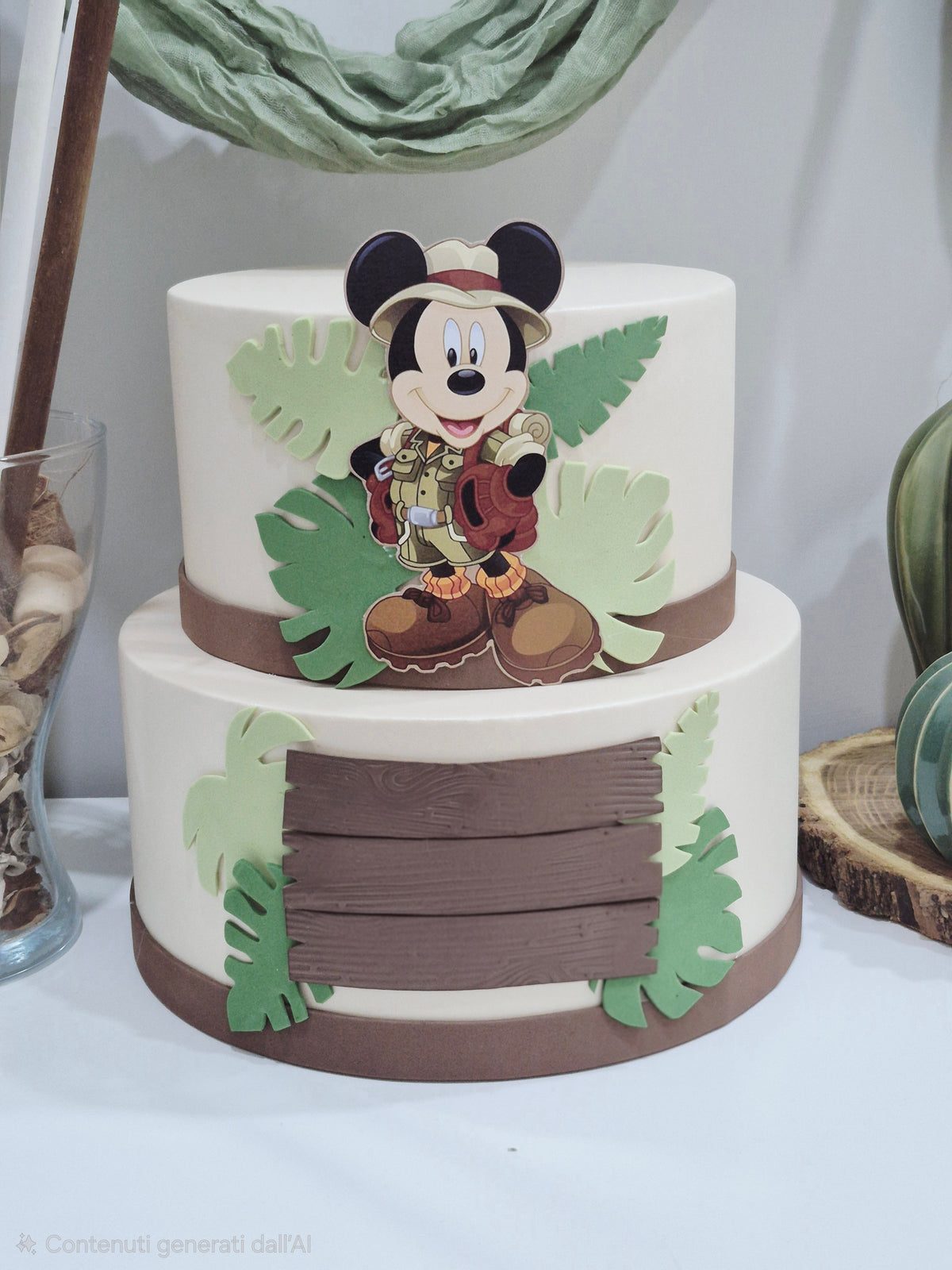 Torta Topolino Safari